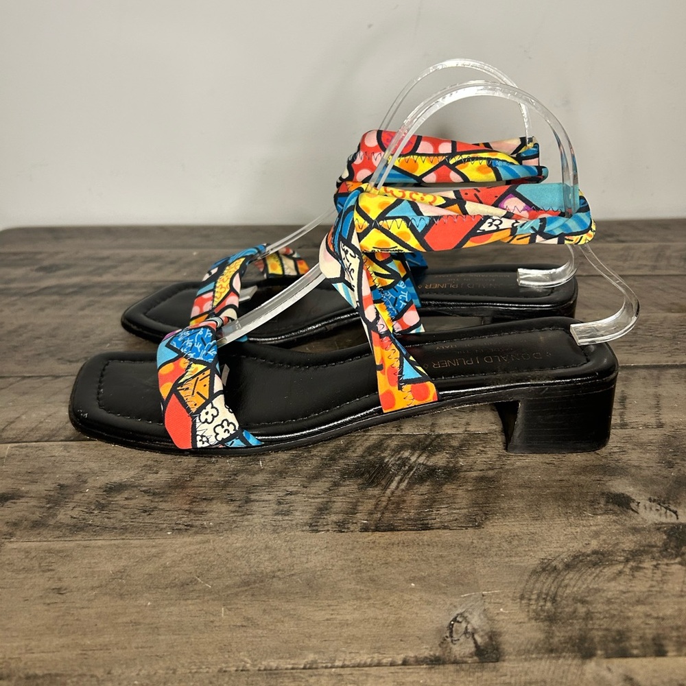 Donald J Pliner Heeled Strappy Sandals - Picture 4 of 5